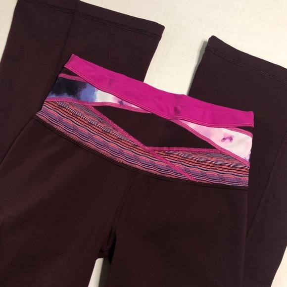 Lululemon Maroon Pants 1256 - Picture 3 of 9
